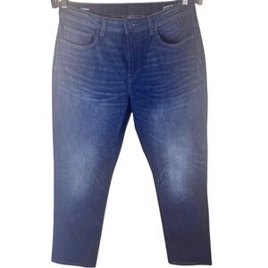 NWT Buffalo Denim Relaxed Tapered/Ben Size 36/32 Mens Jeans Streetwear Dark Wash